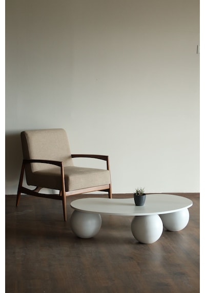Modern Orta Sehpa & Küre-top Sehpa & Fasülye Ahşap Sehpa & Pinterest Sehpa-mdf Beyaz