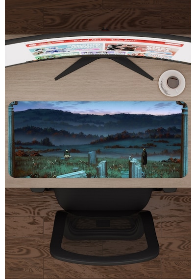 Vinland Saga Anime V2 - 70x30 Xl Gaming Kauçuk Kaymaz Taban Mouse Pad Fare Altlığı