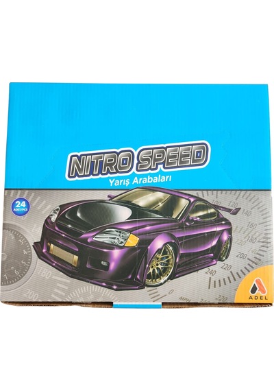 Nitro Speed 24'lü Yarış Arabaları Seti Diğer
