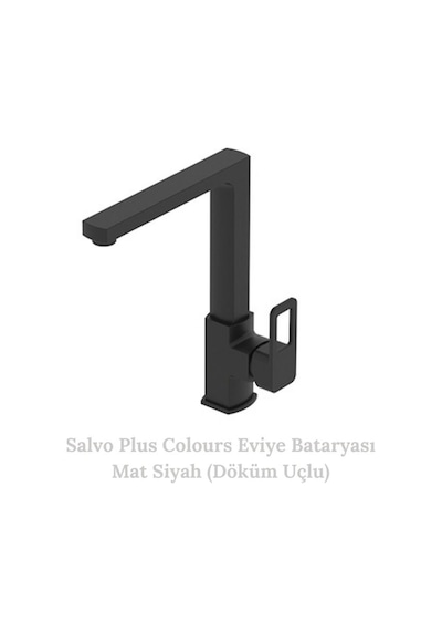 Bien Salvo Plus Colours Eviye Bataryası Mat Siyah