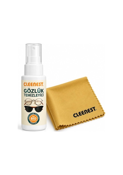 Gözlük Ve Ekran Temizleme Seti 50 Ml + 15x18 Cm Mikrofiber Bez