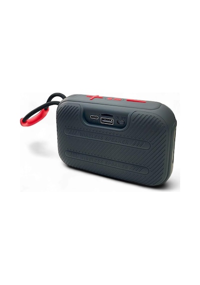 Rose Sp-502 Taşınabilir Şarjlı Bluetooth Hoparlör - Siyah