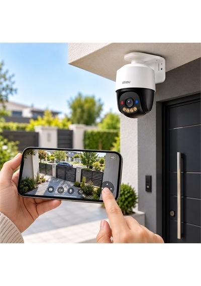 Imou Ipc-ps7fp-3m0 Cruiser Ps7f 2.8mm Lens Poe İki Yönlü Ses Smart Ir 30 M Renkli Gece Görüş 3mp Dome Kamera