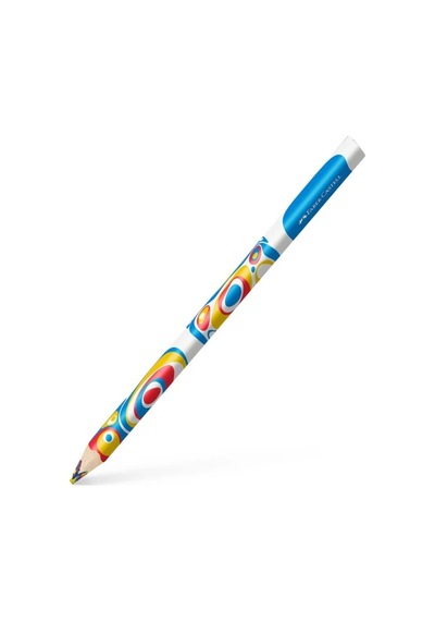 Faber Castell Fantasy Kuru Boya Kalemi Kalın Tekli - 3 Adet Çok Renkli