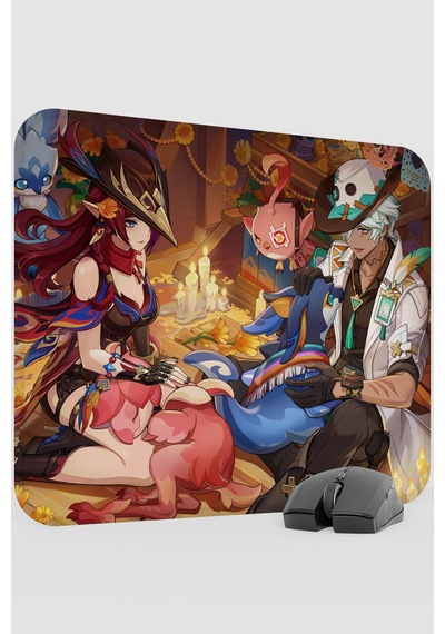 Ifa Genshin Impact Anime Oyuncu V2 - 48x40 Xl Gaming Mouse Pad Fare Altlığı