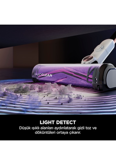 Shark Detect Clean&Empty IW3612EUT Auto-Empty Sistemli Turbo Başlıklı Şarjlı Dikey Süpürge 2 L