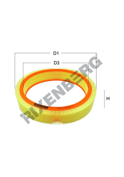 Mercedes Benz W124- E300 Hava Fıltresı Rxa4701-0020948704-c41173-lx114- E73l