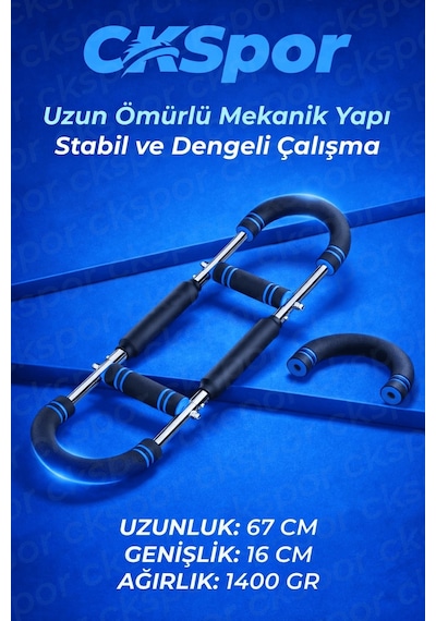 Pro Ayarlanabilir Dirençli Egzersiz Aleti 27 45 Kg Kol Bilek Omuz Göğüs Sırt Bacak Kas Geliştirici Siyah