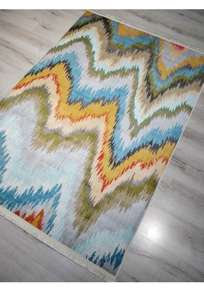 Saray Halı Rengin Kilim Rn006J Rengarenk Kilim 100X300 Cm