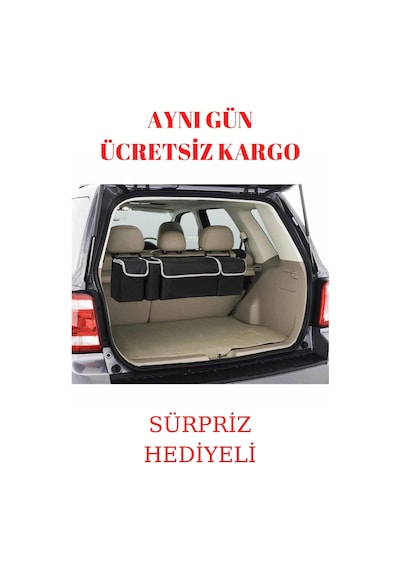 Araç Araba Oto Bagaj Düzenleyici Organizer Araç İçi Eşya Tutucu