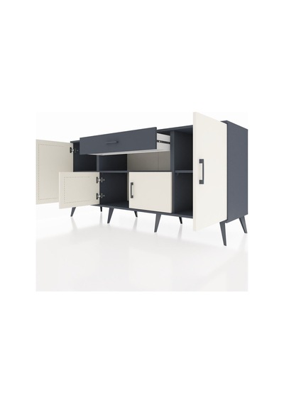 Hyperion Konsol 3 Raflı Tek Çekmeceli 4 Kapaklı 176x44x83 Antrasit-aytaşı/antrasit Aytaşı/antrasit Hyperion Konsol 3 Raflı Tek Çekmeceli 4 Kapaklı 176x44x83 Antrasit-aytaşı/antrasit Aytaşı/antrasit