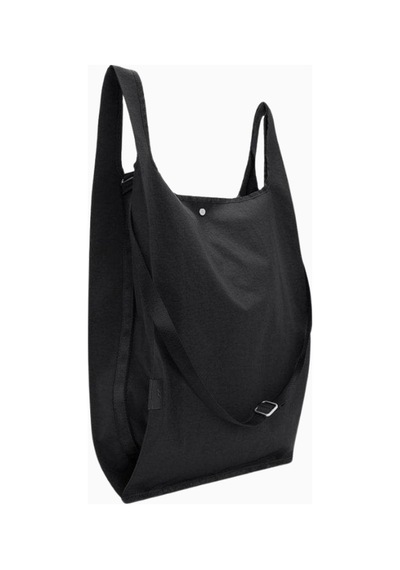 Lojel Niru 3-way Tote 15l Unisex Günlük Omuz Ve El Çantası All Black Omuz Çantası Siyah