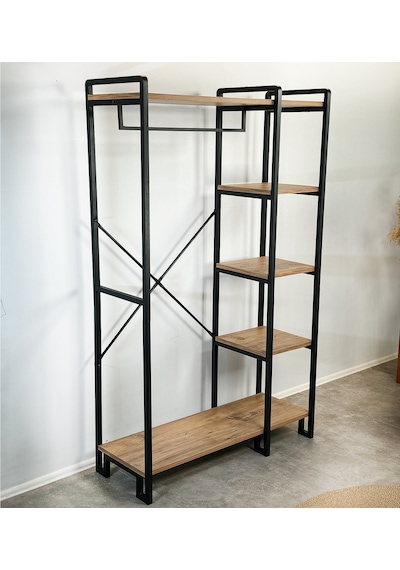 Gardrop Metal Raf Çok Amaçlı Dolap Askılık 6068