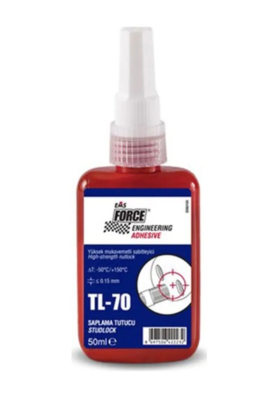 EMS FORCE TL70 Cıvata Sabitleyici (Yüksek Kuvvet) 250 ml