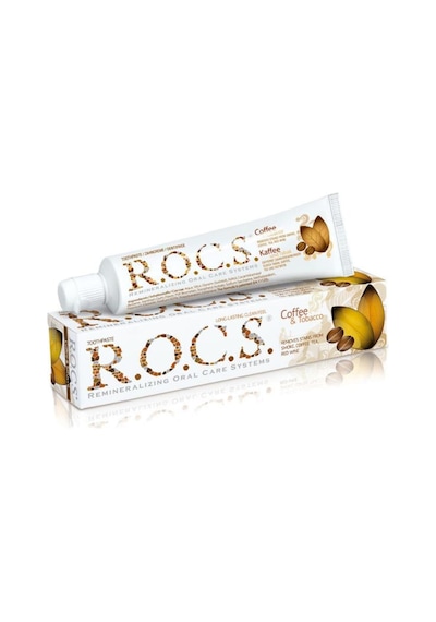 Rocs Lekelere Karşı Coffee&Tobacco Diş Macunu - 74 G