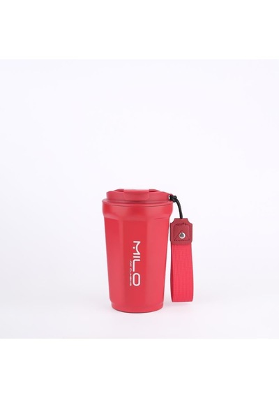 Milo Dery 350 Ml Çelik Termos Mug Kırmızı Çok Renkli