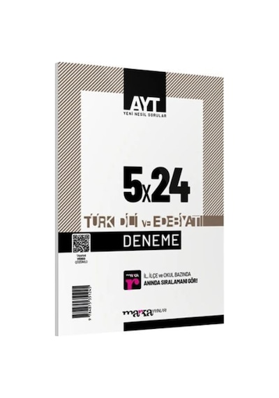 AYT Türk Dili ve Edebiyatı 5x24 Deneme -  Marka Yayınları