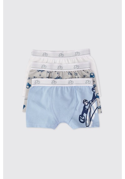 Panço Erkek Çocuk 3'lü Boxer Set 2612bk14001 Renkli