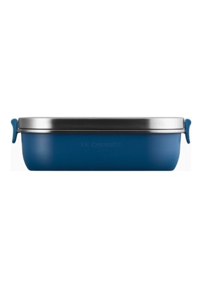 Le Creuset On The Go Yemek Kabı Paslanmaz Çelik Saklama Kapları Koyu Turkuaz 2