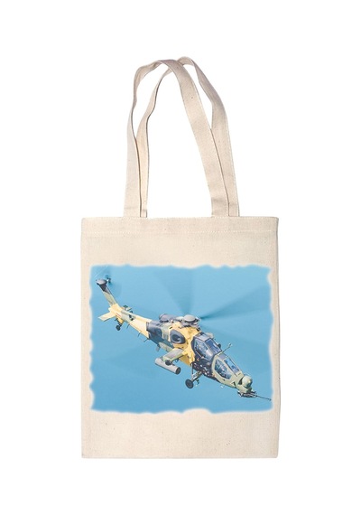 Anahtarlık Sepeti Bez Çanta - Atak Helikopter