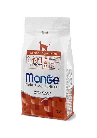 Monge Senior Tavuklu Yaşlı Kedi Maması 1,5 Kg