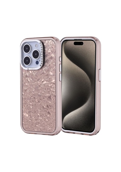 Apple iPhone 15 Pro İle Uyumlu Kılıf Gold Kapi Kapak Taşlı Apple iPhone 15 Pro İle Uyumlu, Gold Sku: Zeusb0fdqx4shy