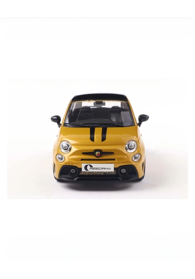 Solido 1:18 Ölçek 2024 Fiat F595 Abarth Sarı Renk Model Araba