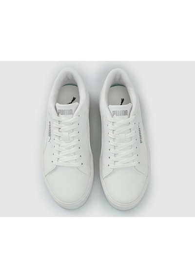 Puma Smash Platform V3 Tdp Unisex Günlük Ayakkabı 40617501 Beyaz Beyaz