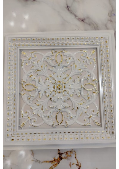 Saray Tavan 60 Cm Dekoratif Saray Tavan Paneli Asma Tavan Uyumlu