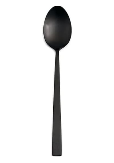 Porland Quantum Mat Siyah Yemek Kaşığı 20cm 6 Adet Diğer
