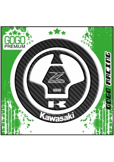 Kawasaki Z1000 2008 - 2016 Uyumlu Depo Kapak Pad 001 Çok Renkli