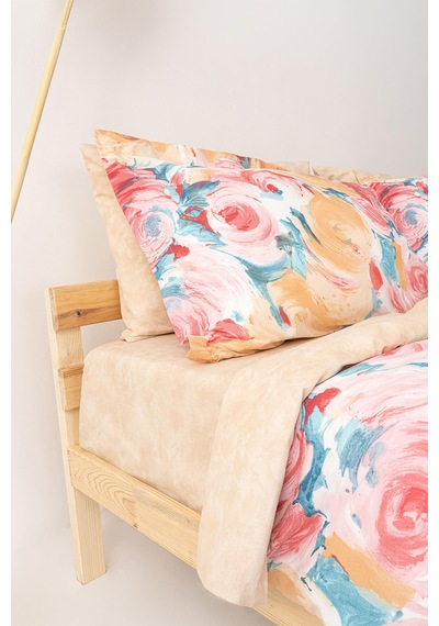 Soley Rose %100 Pamuk Çift Kişilik Nevresim Takımı 001