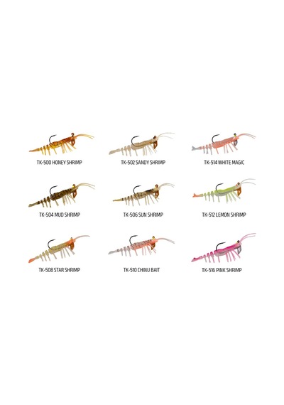 Hanfish Teke Shrimp  Silikon Karides