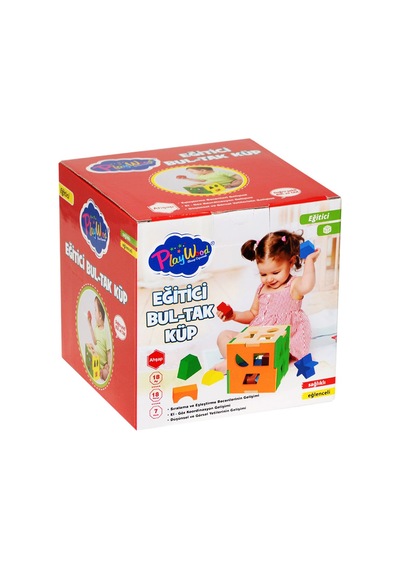 Onyıl Playwood Ahşap Eğitici Bul Tak Küp