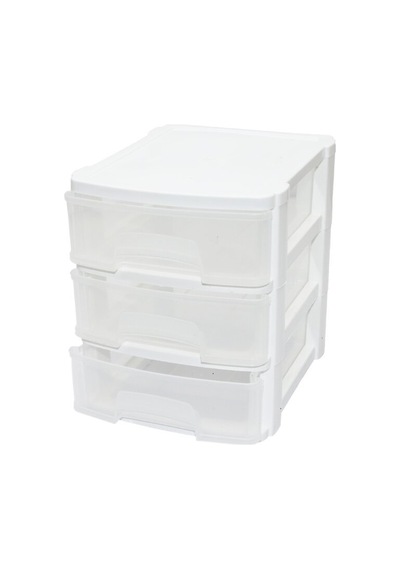 Super-bag Asr-5023 Çekmece 3 Katlı 17.5x14.4x16.9cm No:0 Tonton Diğer