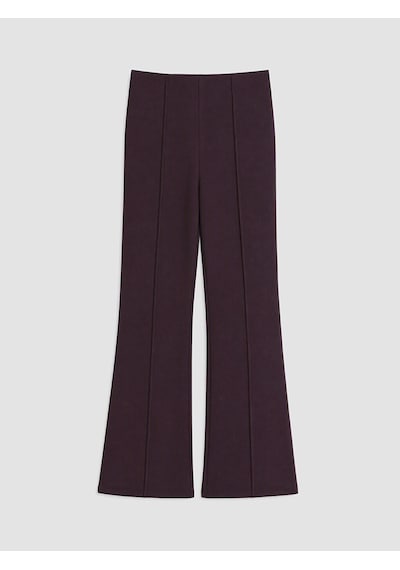 Lcwaıkıkı Classic Bordo Yüksek Bel İspanyol Paça Kadın Pantolon