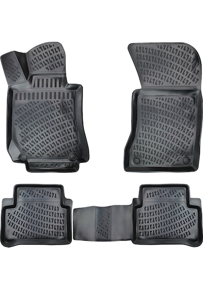 Rizline 3d Oto Paspas Siyah Renk Mercedes E Serisi W211 2wd 2003 - 2009 İle Uyumlu