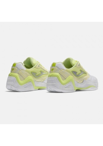 Joma Tsels2611ac Set Lady Sert Kort Kadın Tenis Ayakkabısı Beyaz/lime Sarı