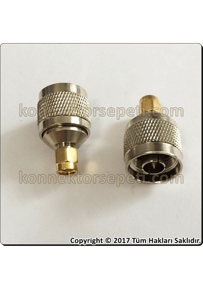 N Erkek - Sma Erkek Konnektör Çevirici Adaptör A+