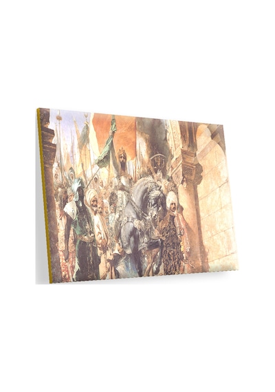 Cakasepetim Osmanlı Padişahı Fatih Sultan Mehmet Feti Görseli Ahşap Mdf Tablo