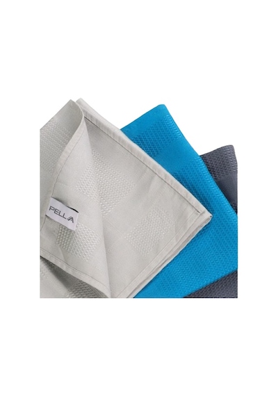 Pell By Erwa Active Çamaşır Suyu ile Kullanılabilen Tek Mikrofiber Bez 3'lü 40 x 60 CM