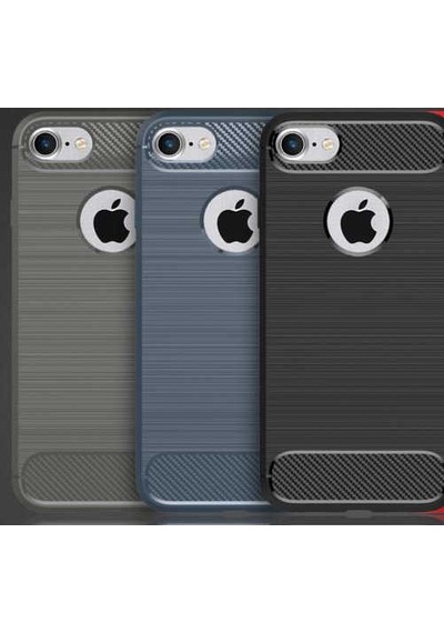 Apple Uyumlu iPhone 8 Kılıf Zore Room Silikon Kapak Gri