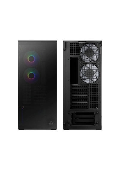 ARCTIC Xtender 5xARGB Fan Tempered Glass 420mm Sıvı Soğutma Destekli E-ATX Type-C Kule Tipi Siyah Bilgisayar Kasası
