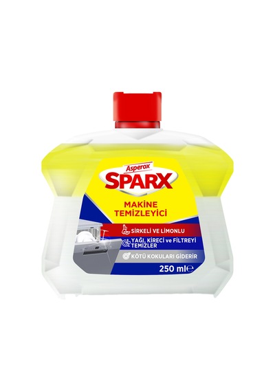 Asperox Sparx Bulaşık Makinası Temizleyici 250 Ml 2 Adet