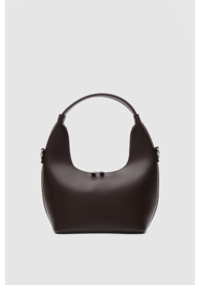 Shule Bags Docpe Bucket Çapraz Çanta Acı Kahve Acı Kahve