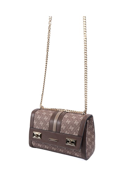Silver Polo Sp1139 Kadın Çapraz Çanta Monogram Kahve-kahve
