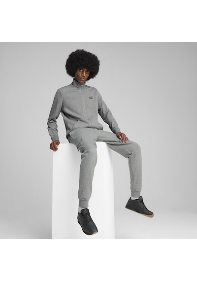 Puma Essential No. 1 Logo Erkek Gri Günlük Stil Eşofman Üstü 68258403