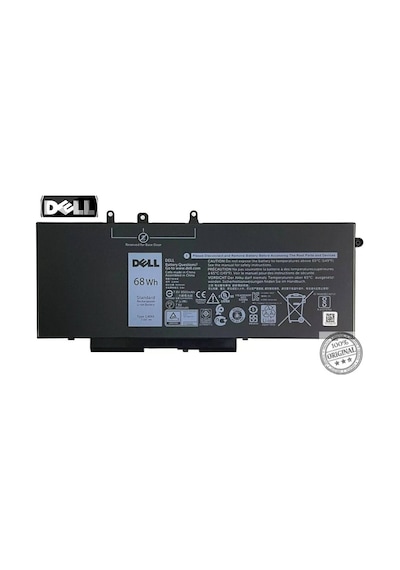 Dell Latitude E5480, E5580 Gjknx Notebook Bataryası, Laptop Pili - 4 Cell