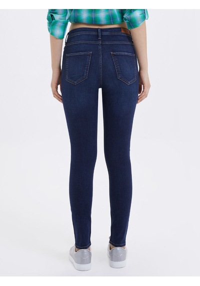 Loft Natalie Skinny Fit Kadın Pantolon Denim