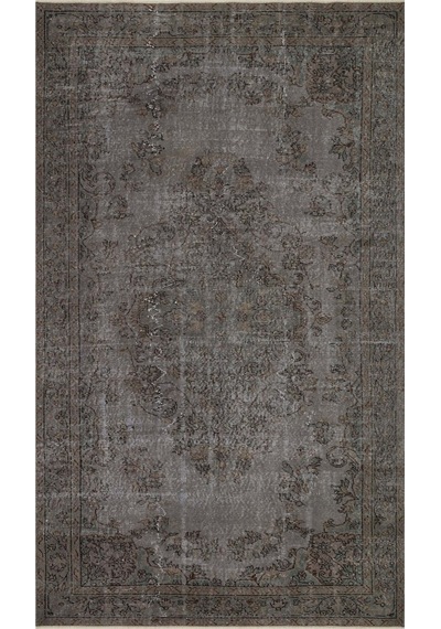 Ilham Verici Vintage El Işlemeli Pers Halısı - 161x272 Cm 9961